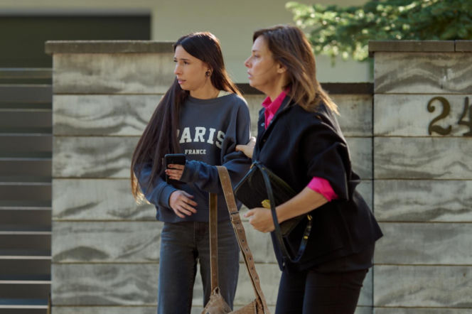 Na Wspólnej odc. 4131. Weronika (Renata Dancewicz), Antosia (Gabriela Jeżółkowska)