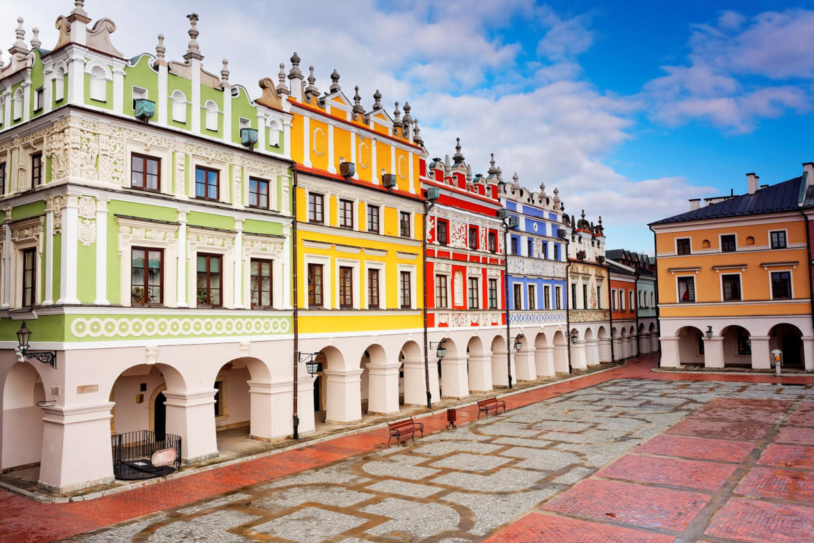Zamość to najpiękniejsze miasto we wschodniej Polsce według AI