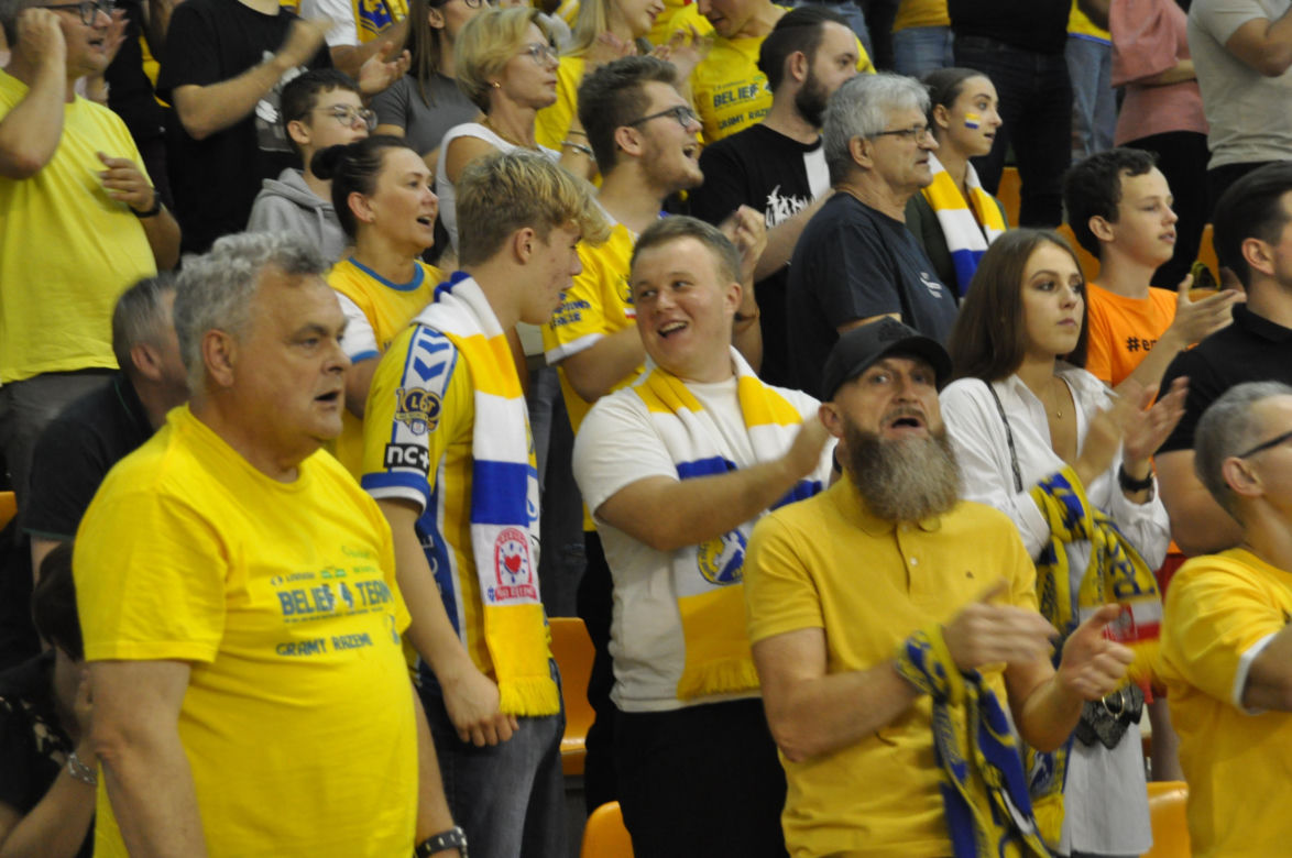 Industria Kielce - Paris Saint-Germain w Lidze Mistrzów. Zobacz zdjęcia kibiców