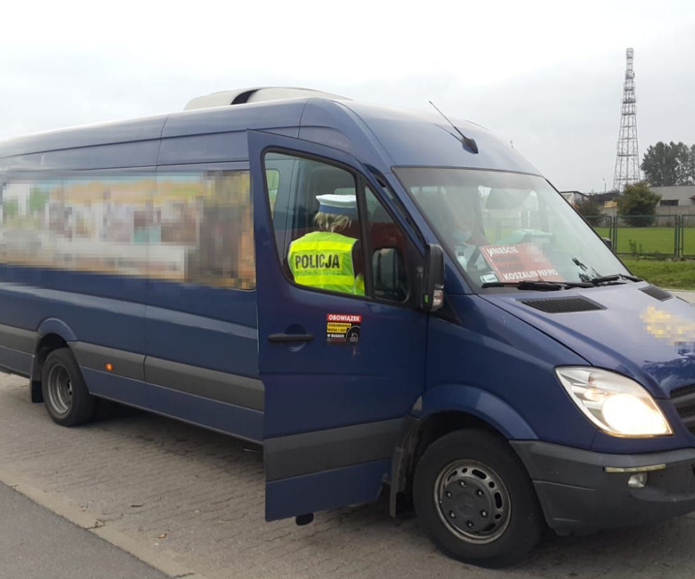 Kontrola noszenia maseczek w pojazdach transportu zbiorowego