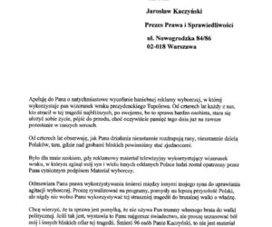 List Marka Karpiniuka