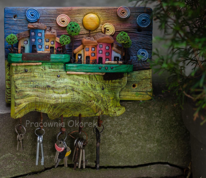 Okorek - drewniane dekoracje