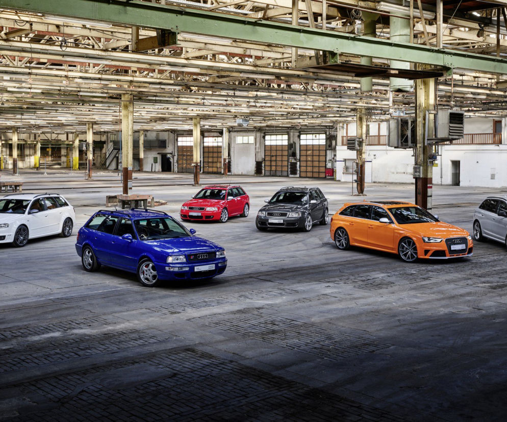 25 lat Audi RS