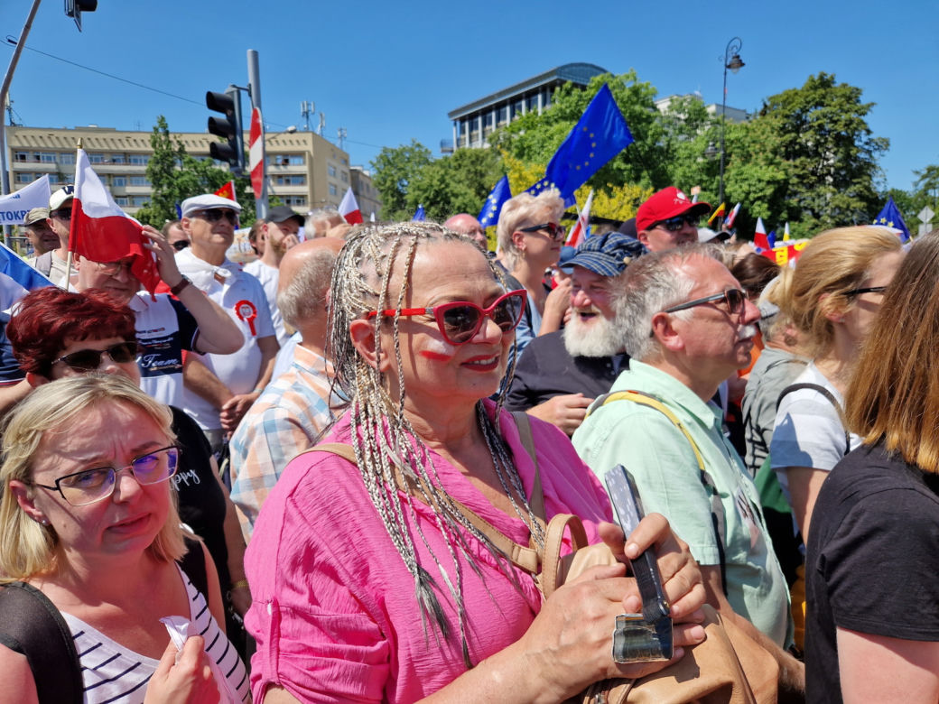 Marsz 4 czerwca w Warszawie - tłumy na ulicach stolicy!