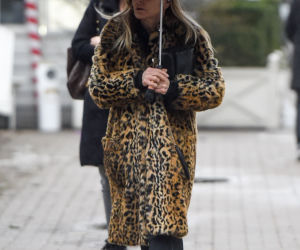 Monika Olejnik jak drapieżny kot. 