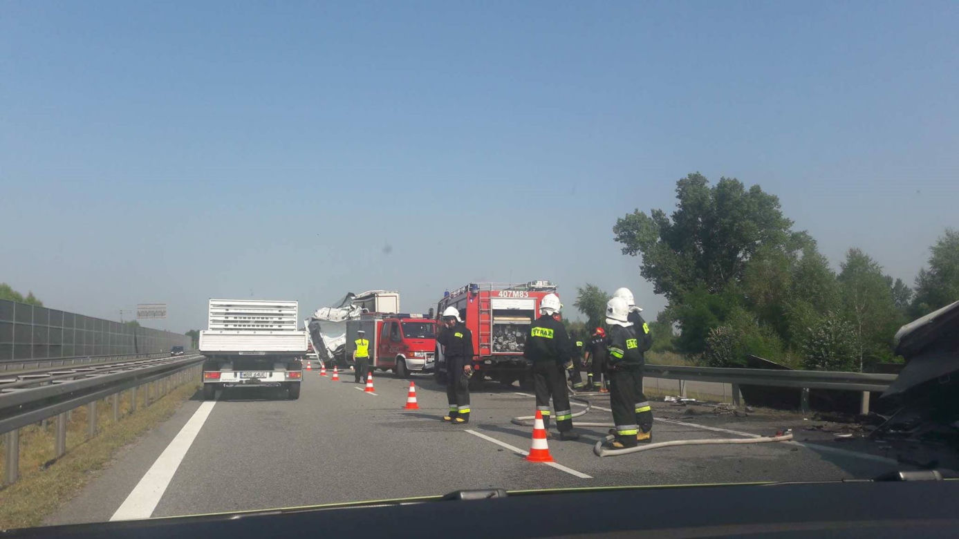 Gigantyczny wypadek na S7