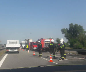 Gigantyczny wypadek na S7