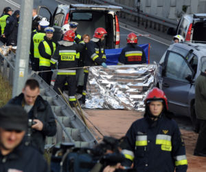 Wypadek na Zakopiance Lubien (3)