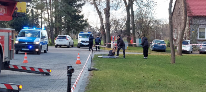 Próbna ewakuacja w zamojskim "rolniczaku"