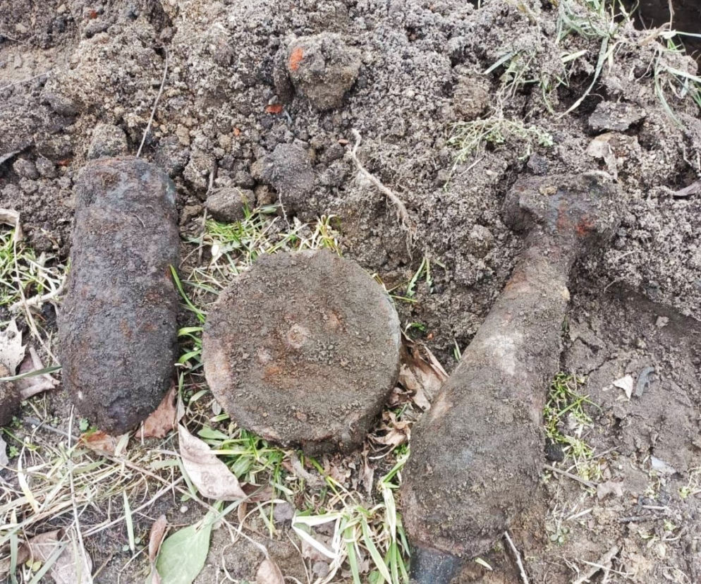 niewybuchy pod Ostródą