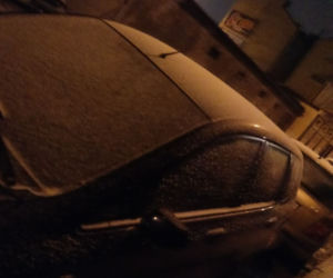 Atak zimy na Warmii i Mazurach