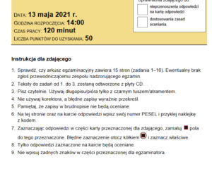 Matura 2021, język niemiecki. Arkusze, pytania, zadania. Co było na maturze 2021 z języka niemieckiego?