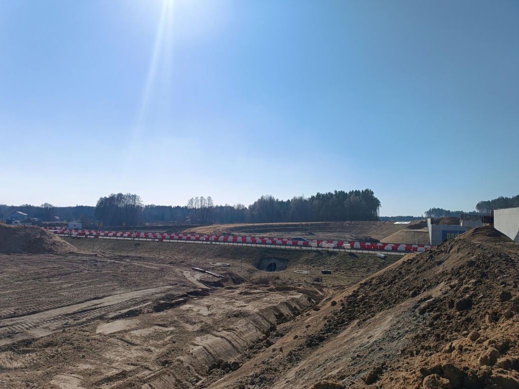 S19 Krynice-Białystok Zachód w budowie
