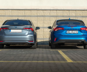 Ford Focus Sedan 1.0 EcoBoost 125 KM 6MT vs. Toyota Corolla Sedan 1.8 Hybrid 122 KM CVT