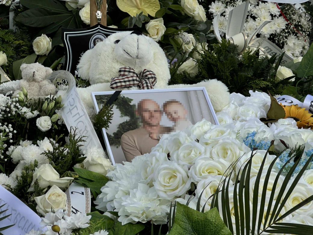 Ojciec i 2-letni synek spoczęli w jednej trumnie