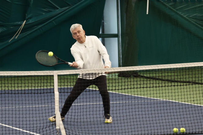 Senator Karczewski trenuje na wiosnę