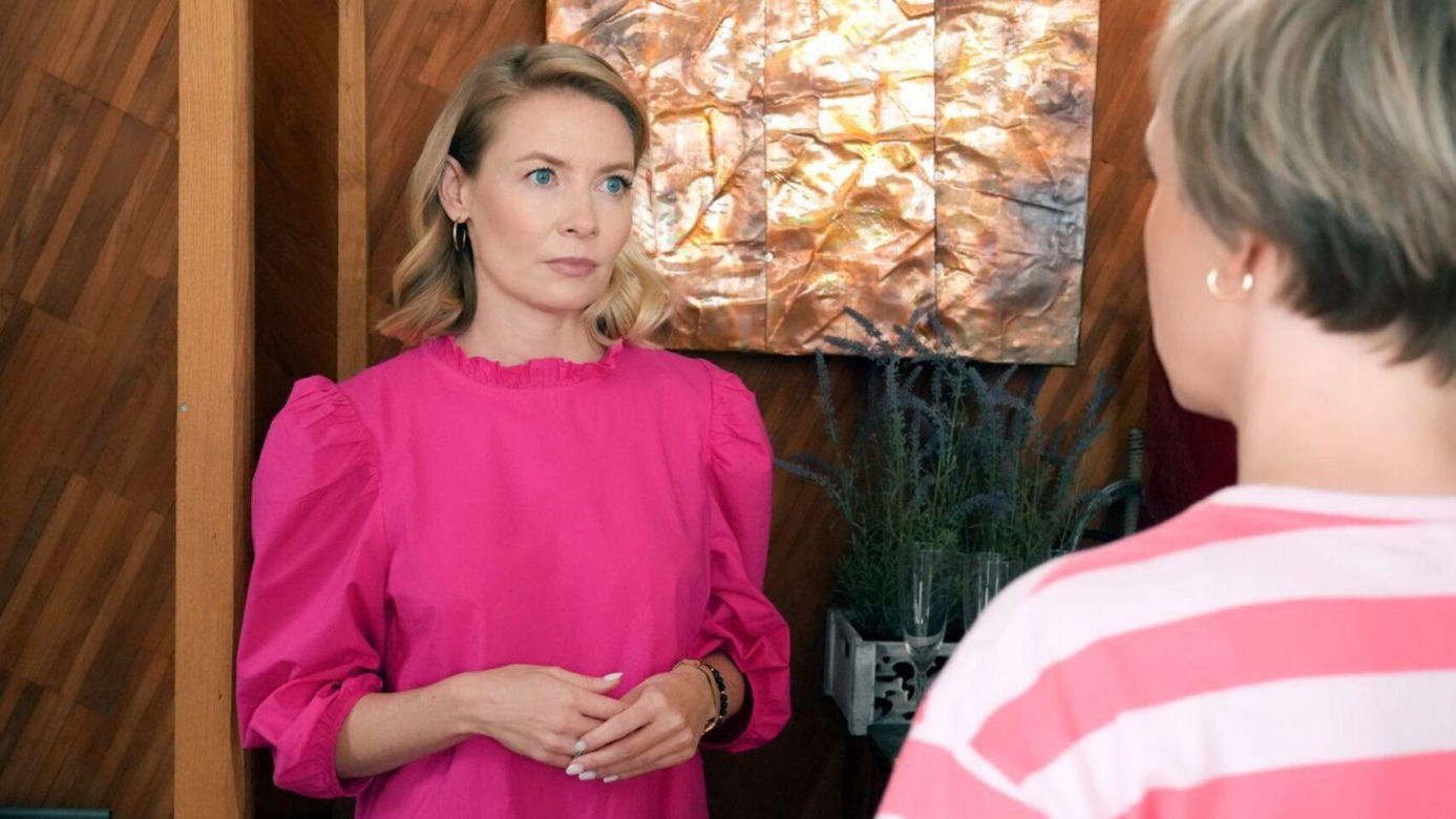 Barwy szczęścia odc. 3115. Dominika (Karolina Chapko), Sonia (Weronika Nockowska)