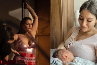Polska modelka plus size pokazała ciało od początków ciąży do połogu. Mamo, okaż sobie litość