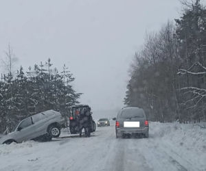 Atak zimy w Białymstoku i województwie podlaskim 09.02.2021 [ZDJĘCIA]