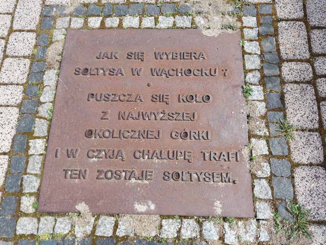 Aleja Humoru w Wąchocku