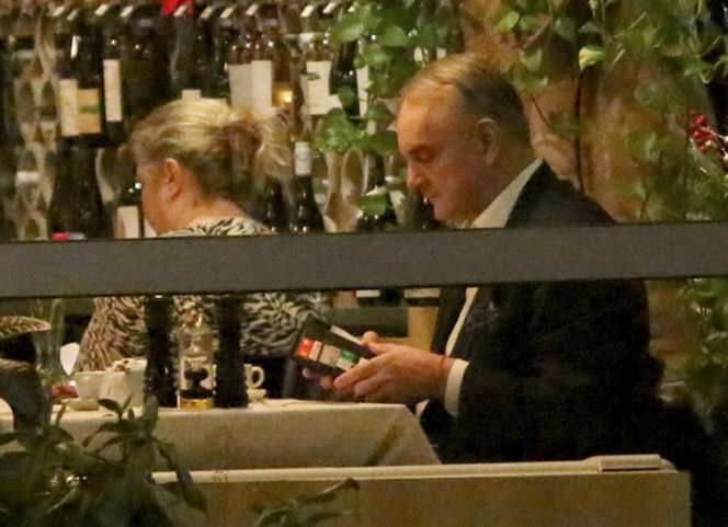 Waldemar Pawlak był w restauracji, potem zatrzymali go do kontroli