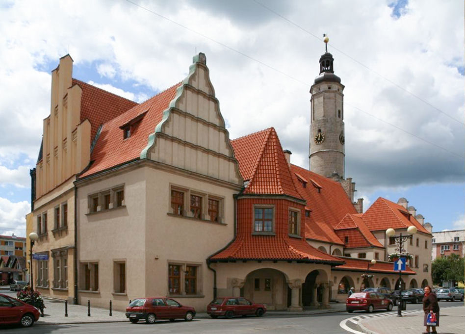 Ratusz w Lwówku Śląskim, proj. Hans Poelzig
