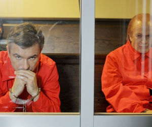 Krew z krwi 2 sezon odc. 2. Henryk Rosiak (Wiesław Komasa), Wiktor Rota (Andrzej Andrzejewski)