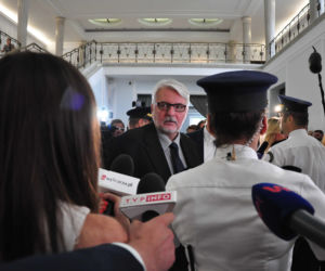 Witold Waszczykowski. Nie może chodzić ma problemy z mówieniem