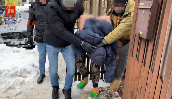 Podwójne zabójstwo na Targówku. Radek J. maczetą bronił się przed kontrterrorystami