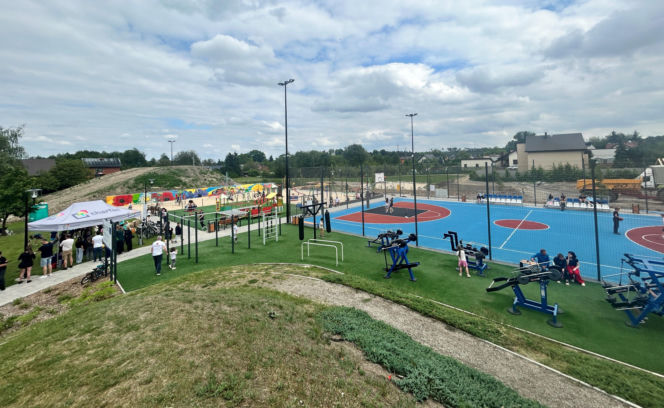 Dzień Dziecka i otwarcie parku w Kazimierzu Biskupim