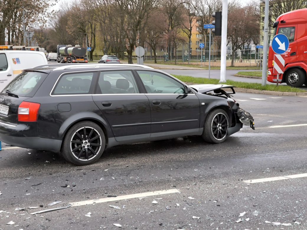 Wypadek na Konstytucji 3 Maja w Lesznie