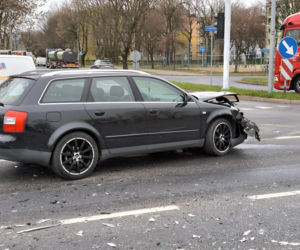 Wypadek na Konstytucji 3 Maja w Lesznie