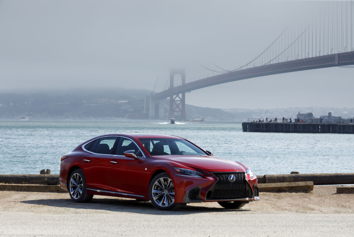 nowy Lexus LS500 F-Sport