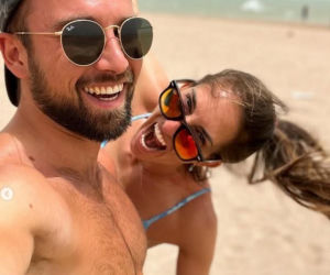 Aleksandra Król-Walas z mężem Janem Walasem