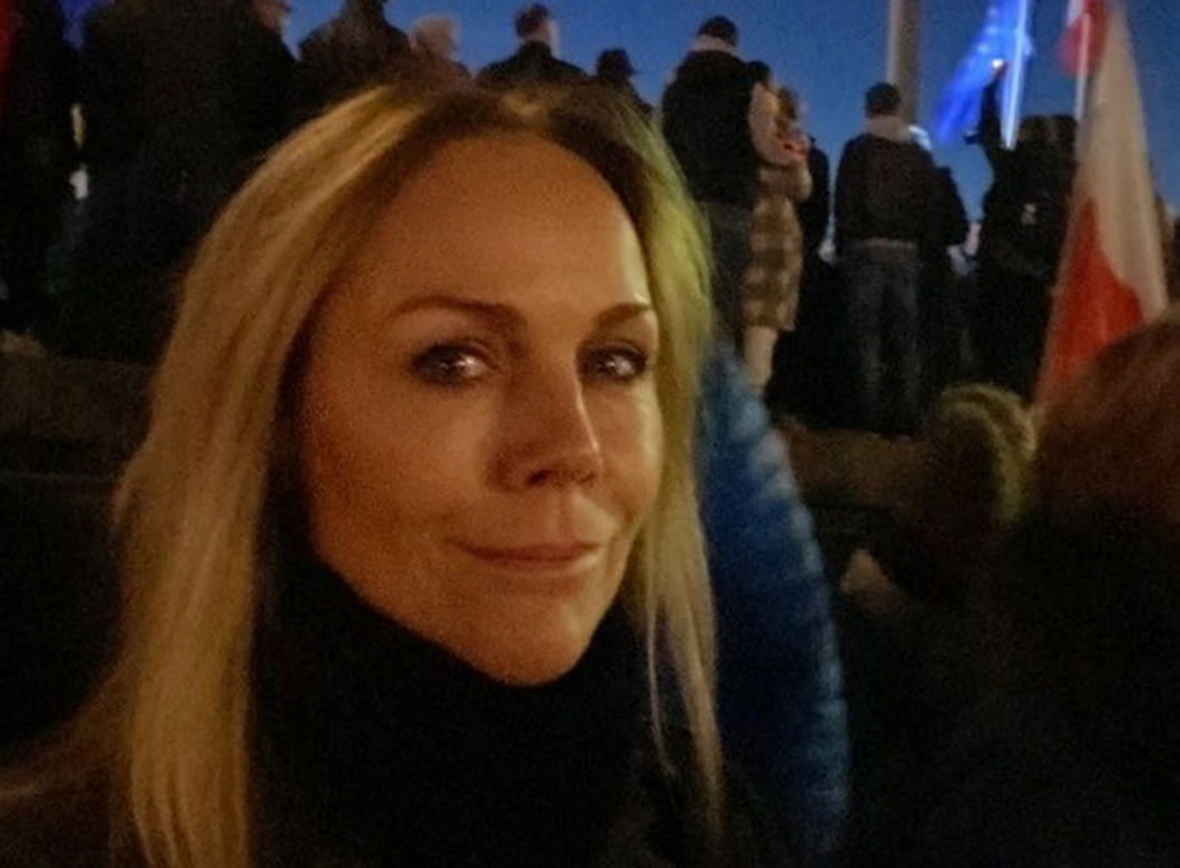 Celebryci na manifestacji w Warszawie
