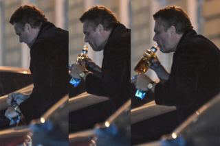 Marek Bukowski przyłapany na gorącym uczynku. Popijał sobie na ulicy?! Są zdjęcia