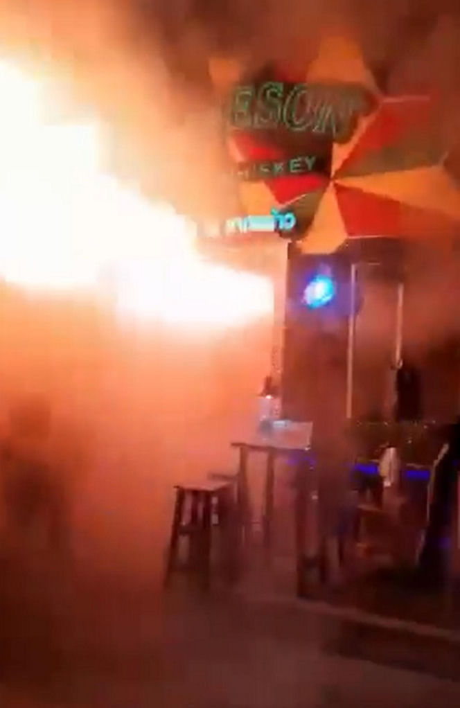 27 ofiar pożaru w barze w Tajlandii. Przerażające wideo