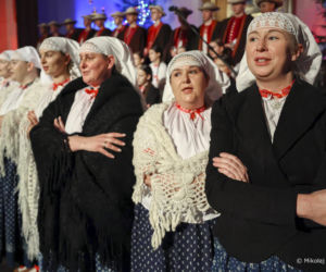 Para prezydencka kolędowała z góralami w Koniakowie