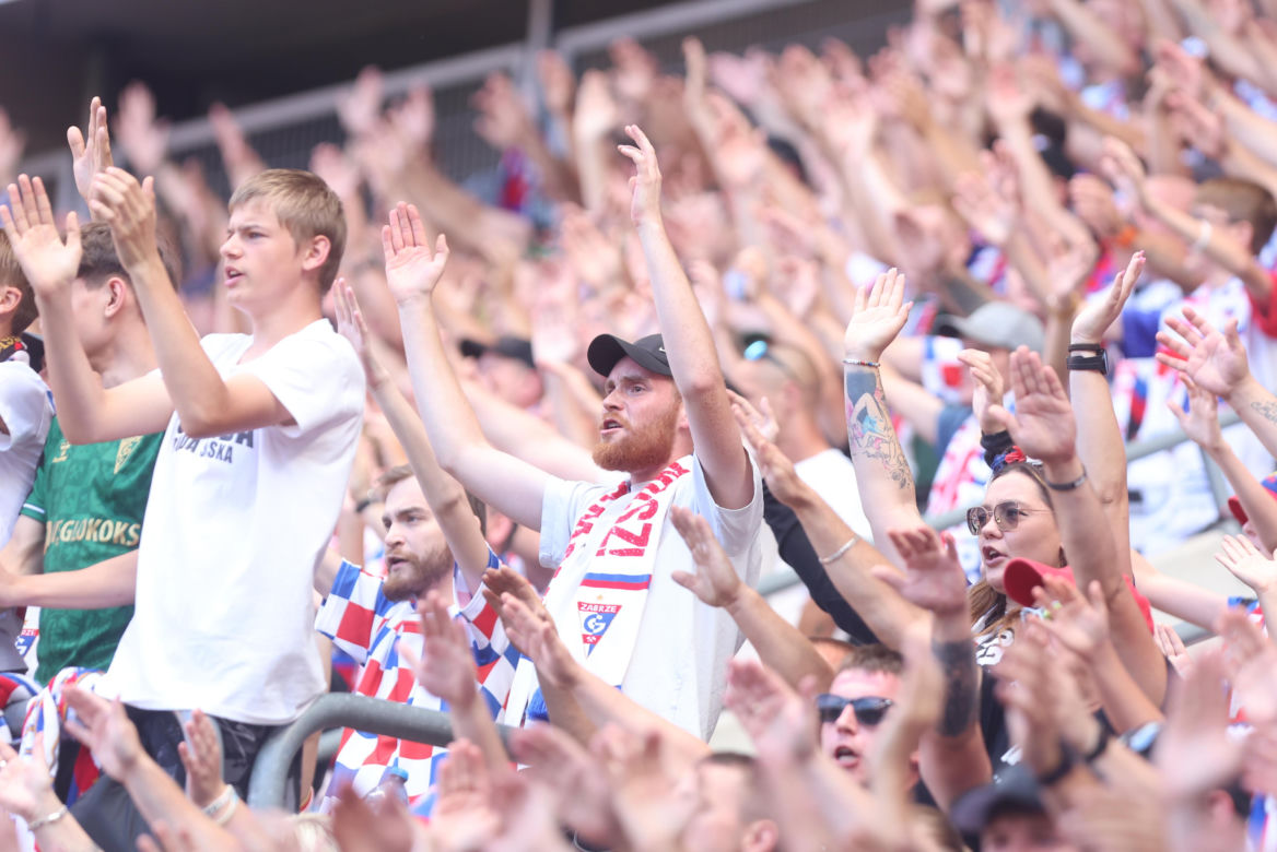 Górnik Zabrze - Śląsk Wrocław: Zdjęcia kibiców z meczu 1. kolejki sezonu 2026/27 PKO BP Ekstraklasy