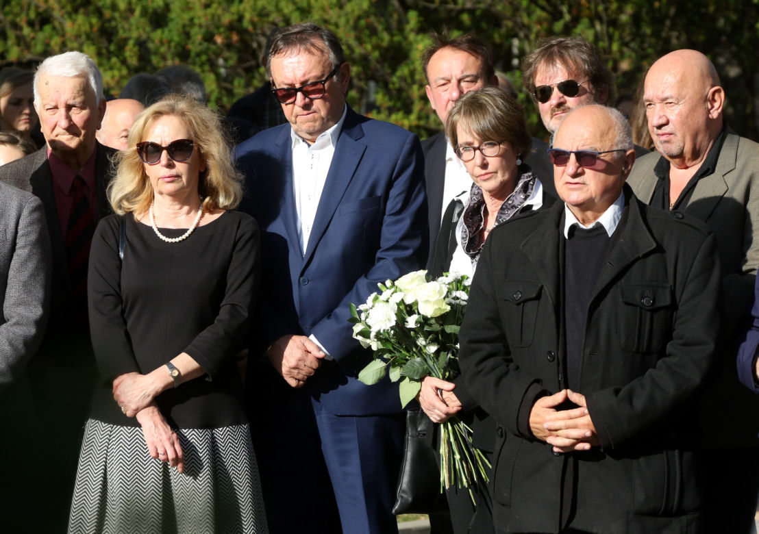 Pogrzen Janusza Kondratiuka-cmentarz