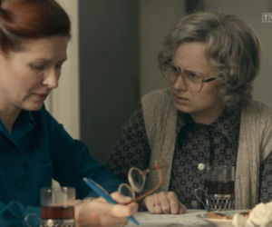 Stulecie Winnych 4, odc. 42. Andzia (Barbara Wypych), Ania (Urszula Grabowska)