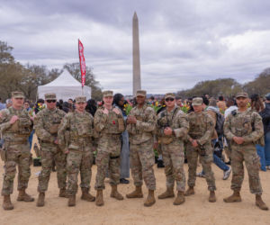 Gwardia Narodowa USA na ulicach stolicy