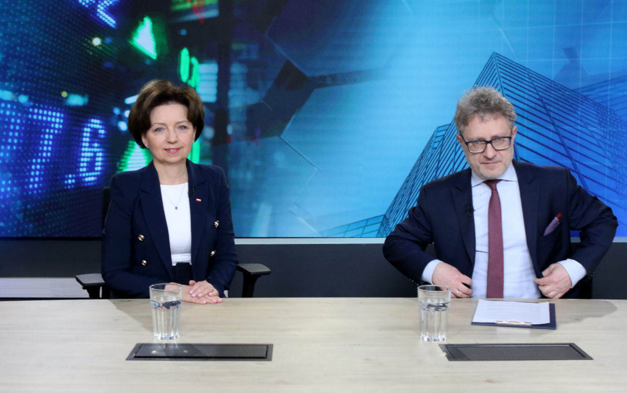 Marlena Maląg gościem programu Huberta Biskupskiego "Pieniądze to nie wszystko"