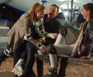 Na dobre i na złe odcinek 602, Blanka (Pola Gonciarz), Wiktoria (Katarzyna Dąbrowska), Tomasz (Ireneusz Czop)