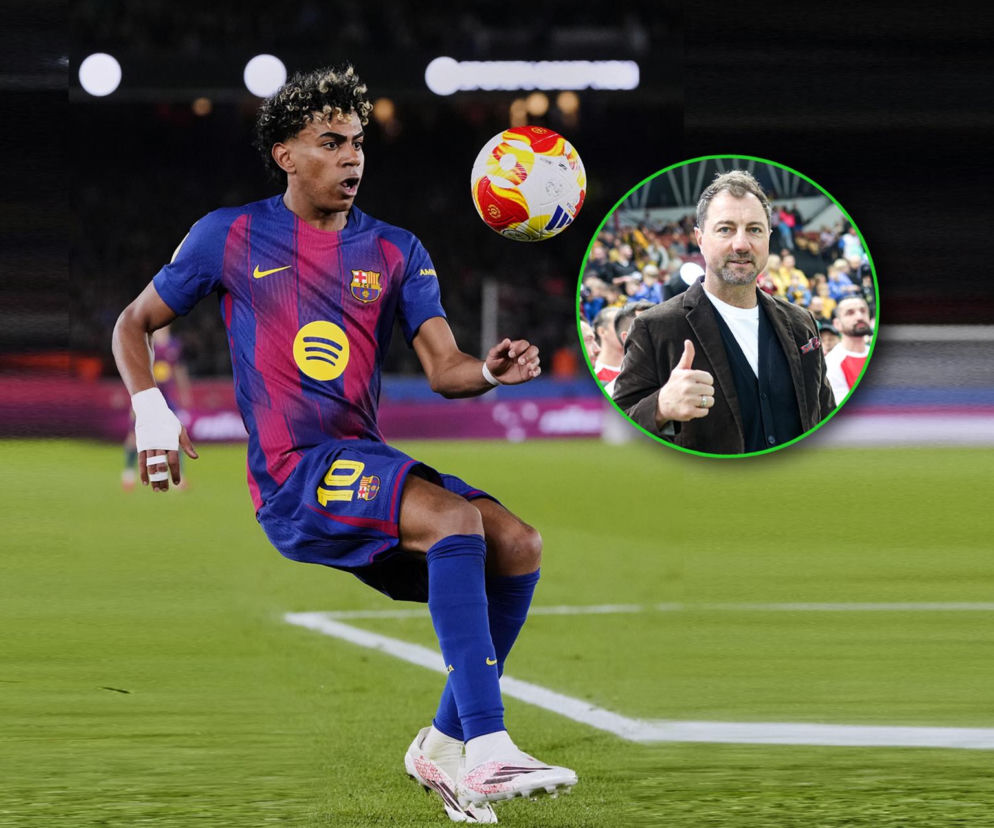 Lamine Yamal panuje nad piłką w meczu Barcelony. Na miniaturze obok Jerzy Dudek. O hicie LM przeczytasz na SE Supersport.