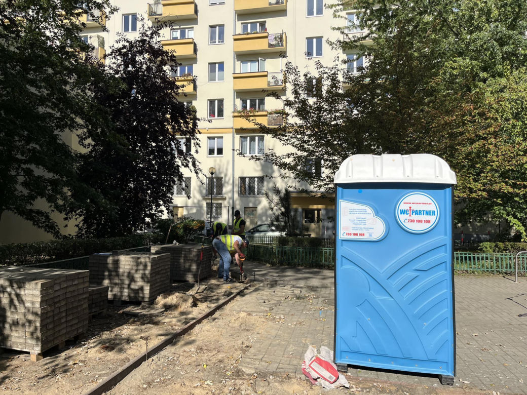 W centrum Warszawy powstaje nowy park kieszonkowy