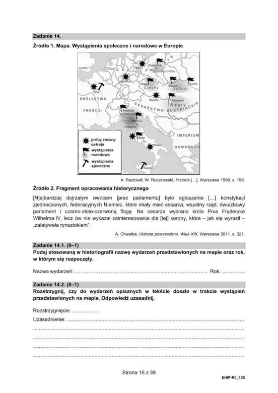 Matura 2021 historia. Odpowiedzi, pytania, arkusze CKE