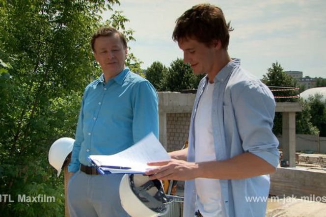 M jak miłość odc. 1011. Marcin (Mikołaj Roznerski), Grzegorz (Wojciech Majchrzak)