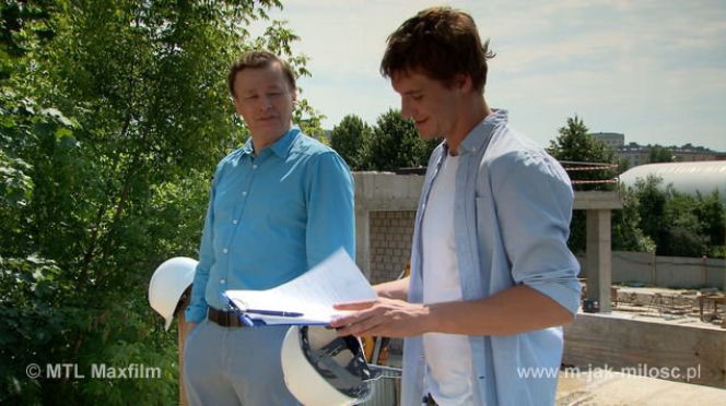 M jak miłość odc. 1011. Marcin (Mikołaj Roznerski), Grzegorz (Wojciech Majchrzak)