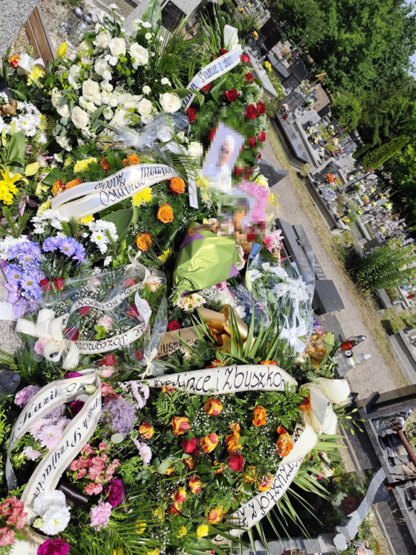 Pogrzeb zamordowanych przez syna Haliny i Huberta